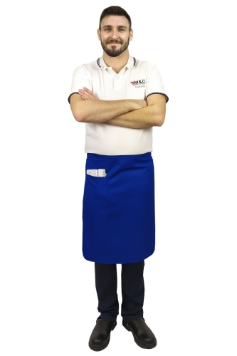 Chabrová číšnická zástěra o délce 60 cm