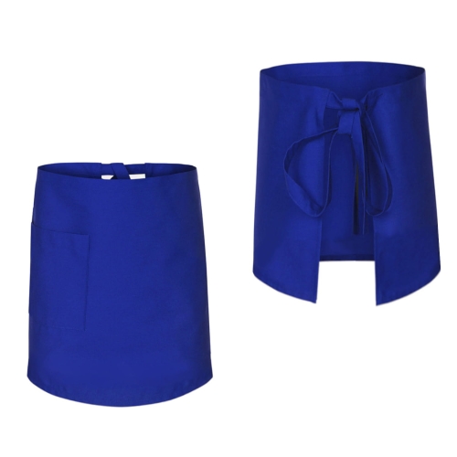 Zástěra kuchařská modrá o délce 60 cm