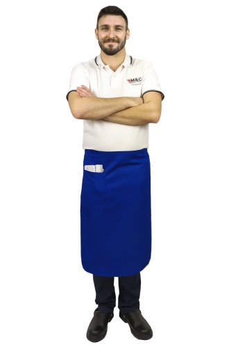 Chabrová číšnická zástěra o délce 75 cm