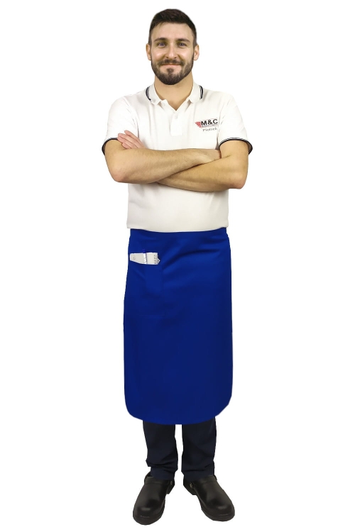 Chabrová číšnická zástěra o délce 75 cm