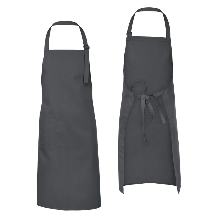 Číšnická zástěra s regulační sponou, délka 90 cm