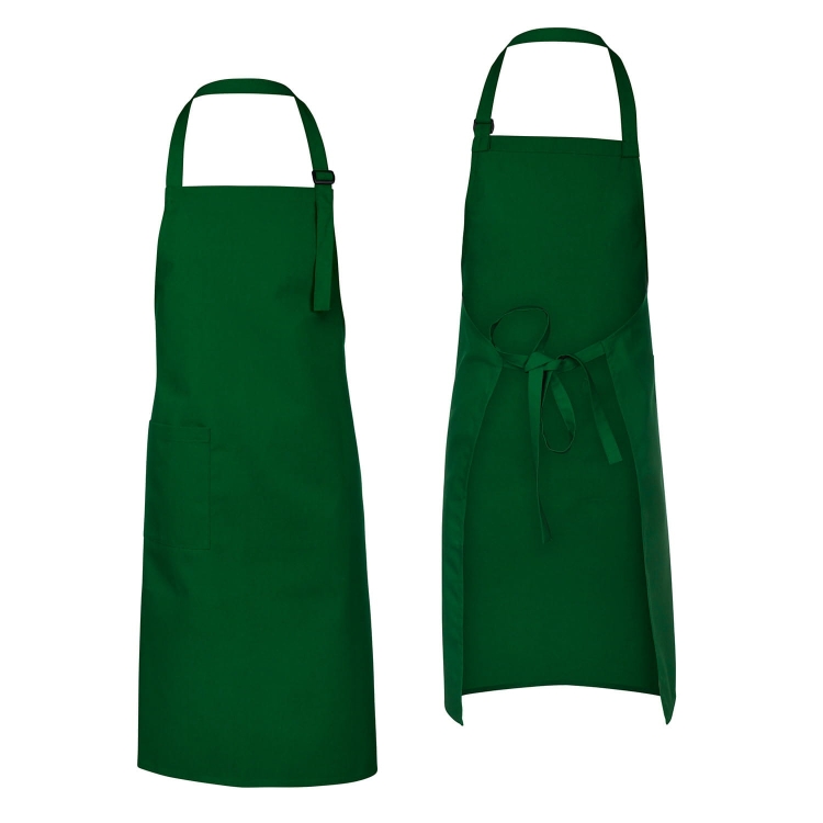 Číšnická zástěra s regulační sponou, délka 90 cm