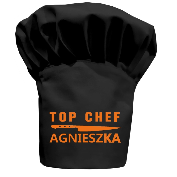 Kuchařská čepice TOP CHEF s tvým jménem