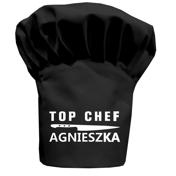 Kuchařská čepice TOP CHEF s jménem