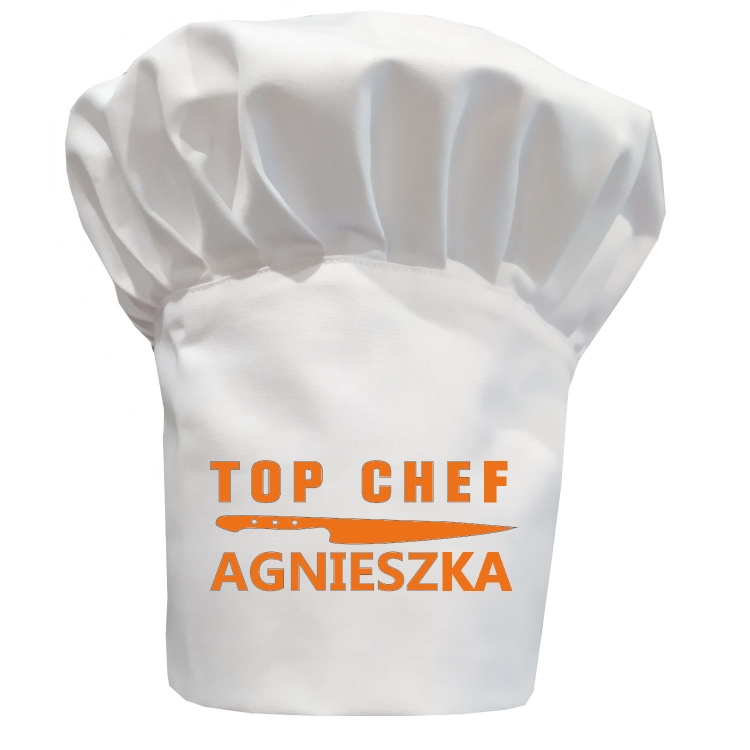 Vaše jméno na kuchařské čepici TOP CHEF