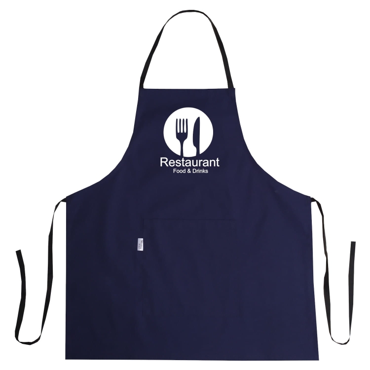 Zástěra s potiskem Restaurant Food & Drinks do kuchyně