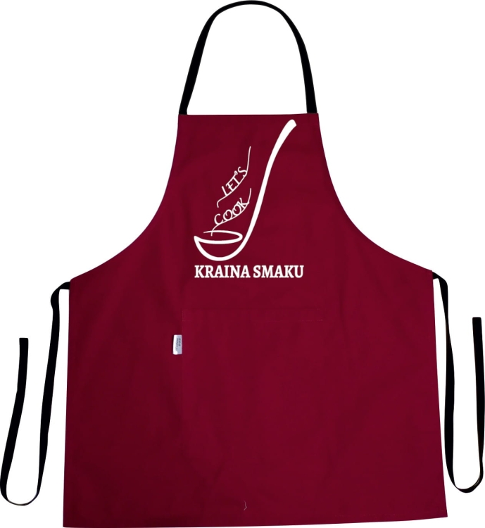 Zástěra s potiskem Lets cook