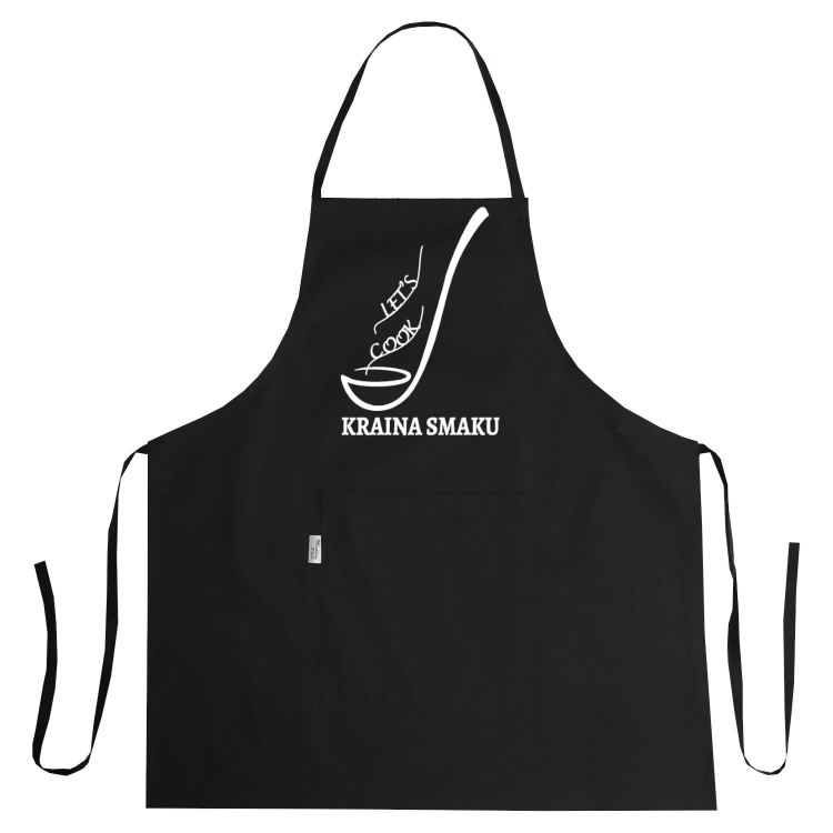 Zástěra do kuchyně Lets cook s tvým textem