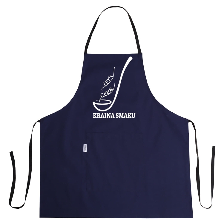 Zástěra Lets cook s vaším kuchyňským textem