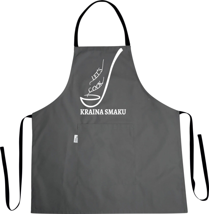 Kuchyňská zástěra s potiskem Lets cook