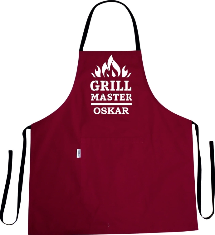 Grill Master zástěra s potiskem