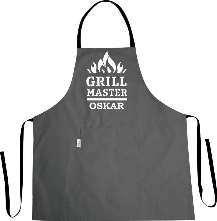 Zástěra Grill Master s kuchyňským potiskem