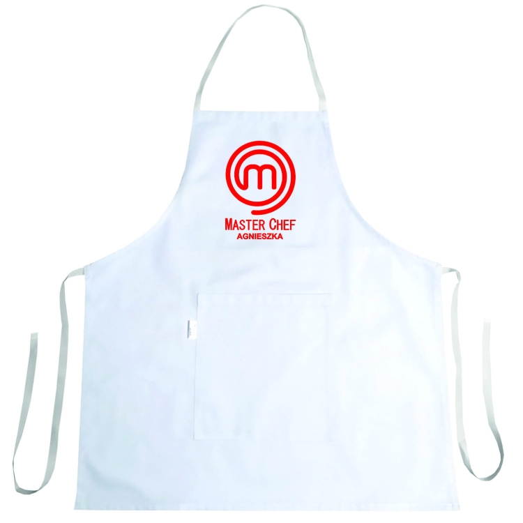 Kuchyňská zástěra MASTER CHEF s jménem a příjmením