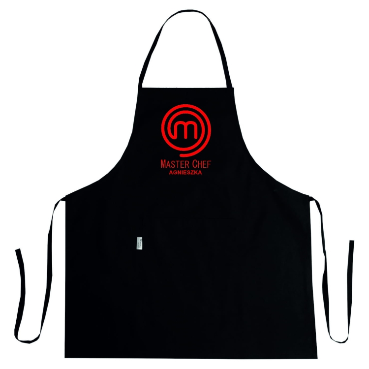 MASTER CHEF zástěra s potiskem jména a příjmení
