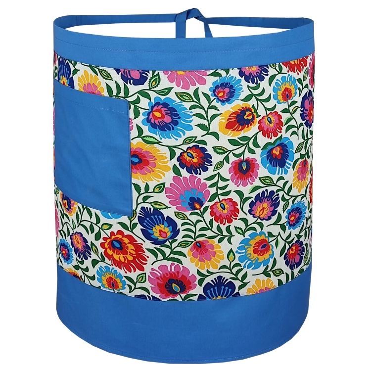 Kuchyňská zástěra číšnická s vzory W8