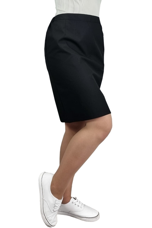 Kadeřnická sukně černá barva