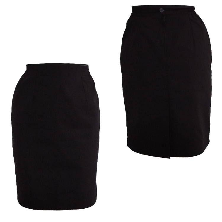 Kosmetická lékařská sukně černá