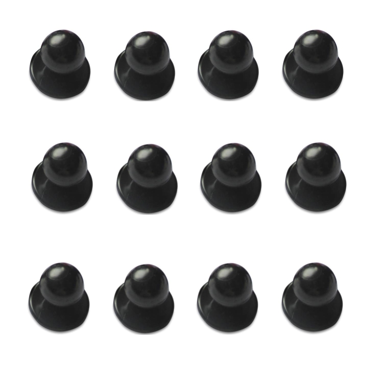Sada 10 kusů kulatých kuchařských knoflíků