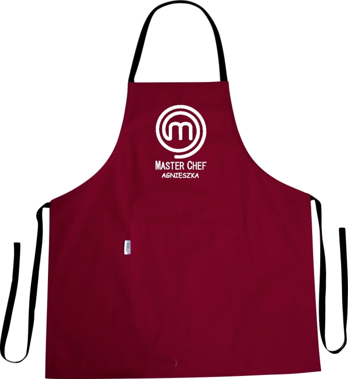 Kuchyňská zástěra MASTER CHEF s jménem a příjmením