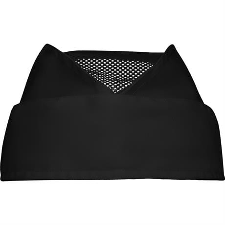 Prémiová černá čepice s síťkou furažerka