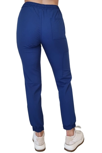 Casual Premium joggery medyczne granatowe