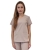 Bluza medyczna damska beżowa BASIC PREMIUM
