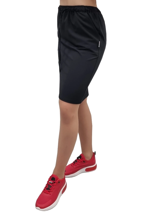 Casual spódnica medyczna kolor czarny premium