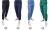 Niebieskie spodnie medyczne męskie elastyczne Comfort Fit