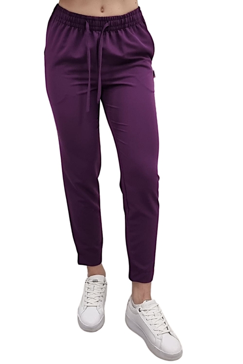 BASIC PREMIUM damski komplet medyczny w fioletowym kolorze