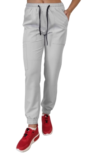 Casual premium joggery medyczne szare