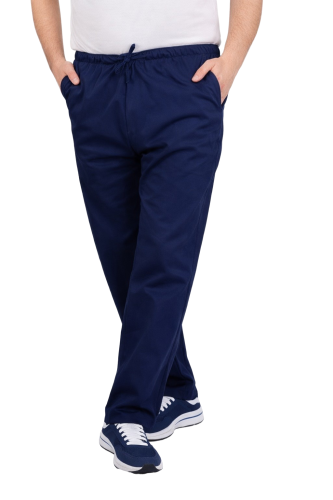 Modré lékařské kalhoty pro muže