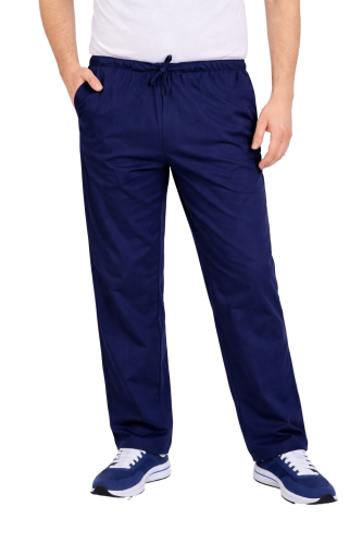 Pánské lékařské kalhoty v modré barvě