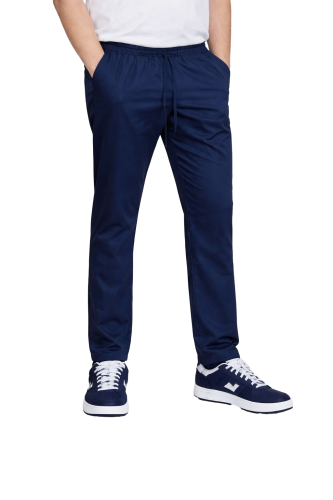 Elastyczne spodnie medyczne kolor granatowy