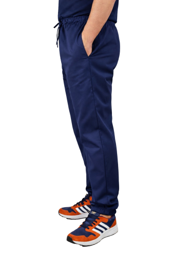 Granatowe spodnie medyczne męskie CLINIC II