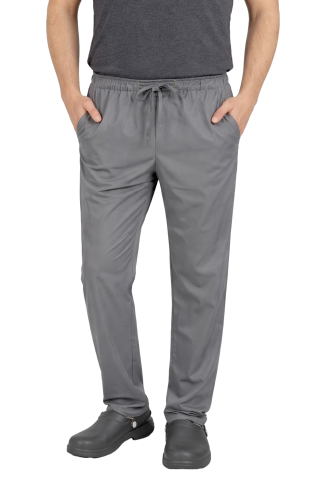 Męskie spodnie kucharskie kolor szary
