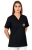 Bluza medyczna czarna z własnym nadrukiem kreator online model M80 unisex.jpg