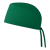 Czepek medyczny chirurgiczny wiązany unisex zielony lewy bok.png