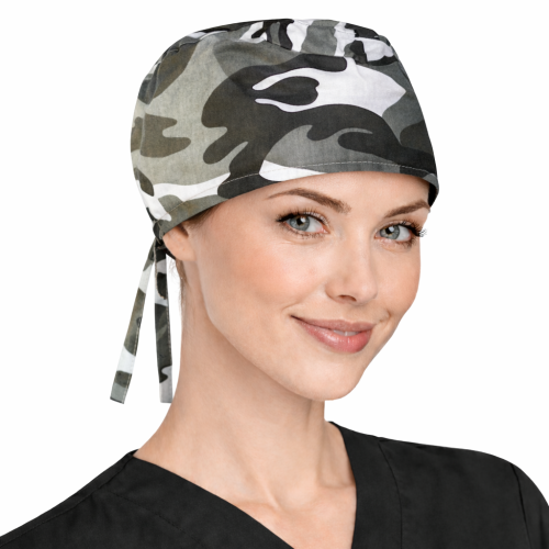 Czepek medyczny w kolorowe bajkowe wzory dla medyków W15.png