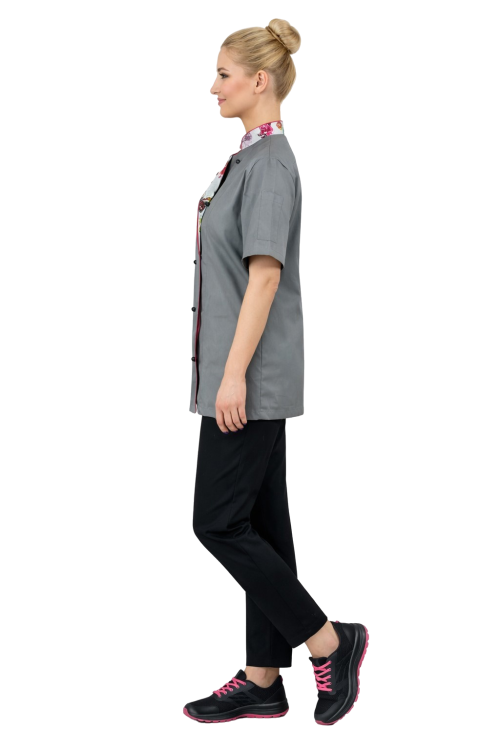 Zestaw bluza i spodnie MASTER CHEF damski kolor szary