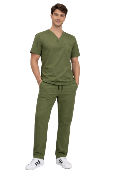 Kompletní pánský lékařský set olivový BASIC PREMIUM