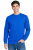T-shirt męski z długim rękawem 170g chabrowy.png
