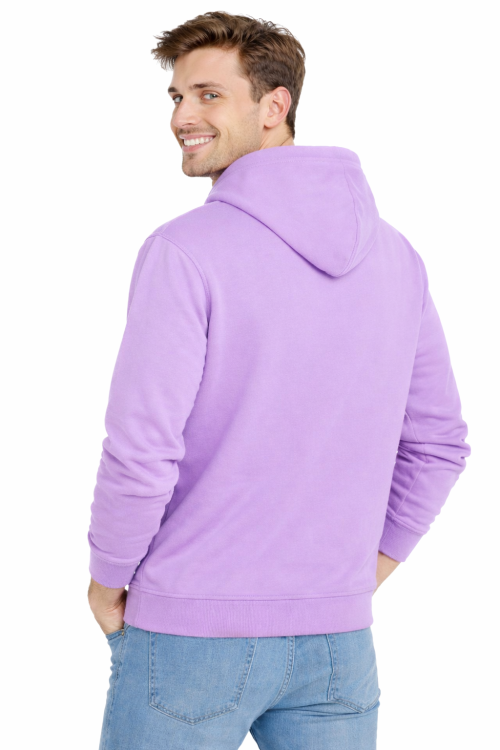 Bluza-dresowa-męska-z-kapturem-i-kieszeniami-kolor-wrzos-widok-z-tyłu.png