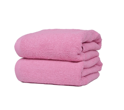 Ręcznik frotte 500 g/m² różowy