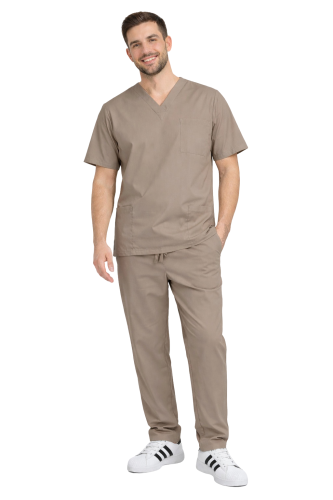 Komplet medyczny męski cappucino CLINIC SLIM