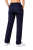Medyczne damskie spodnie   , prosta klasyczna  nogawka  w kolorze ciemny granat