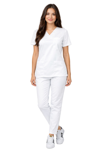 Komplet elastyczny medyczny COMFORT FLEX biały