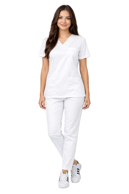 Komplet elastyczny medyczny COMFORT FLEX biały