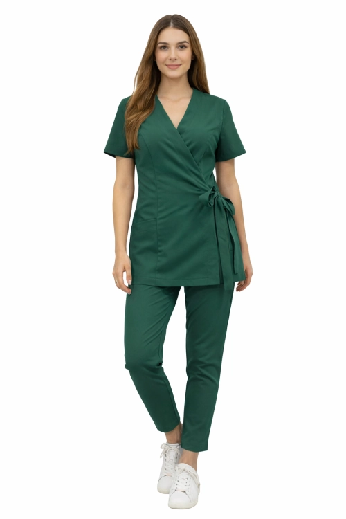 Komplet medyczny  kosmetyczny basic premium w kolorze zielona butelka.png