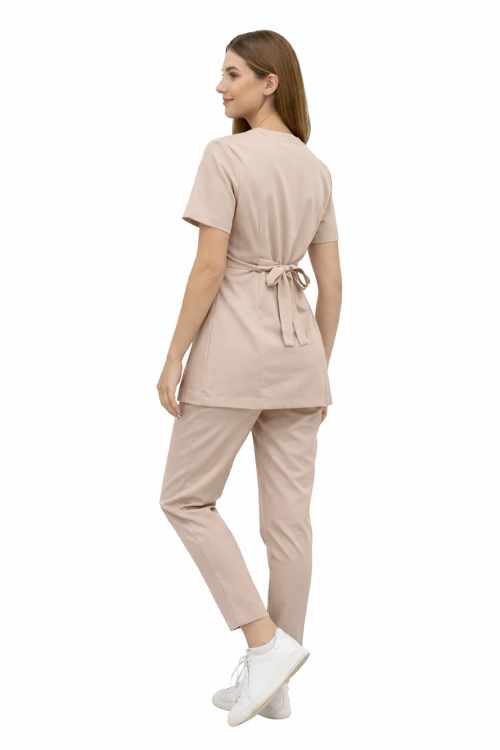 Komplet basic premium medyczny  kosmetyczny beżowy.png