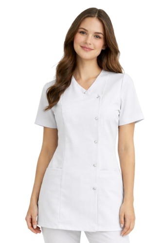 Żakiet medyczny BASIC PREMIUM w kolorze białym